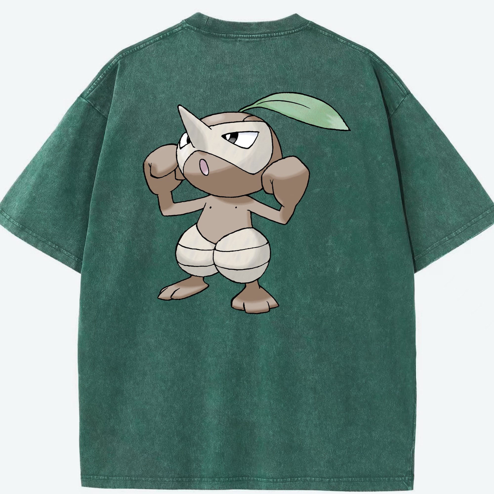 （画像用） ポケットモンスター Pokémon 綿100% ヴィンテージ風 半袖Tシャツ（背面プリント）